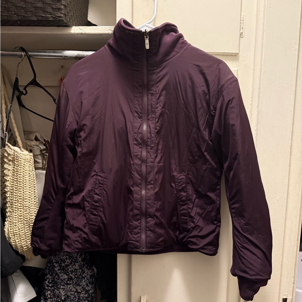 lululemon athletica reversible Quilted Puffer Jacket - Deep Purple - Picture 2 of 4